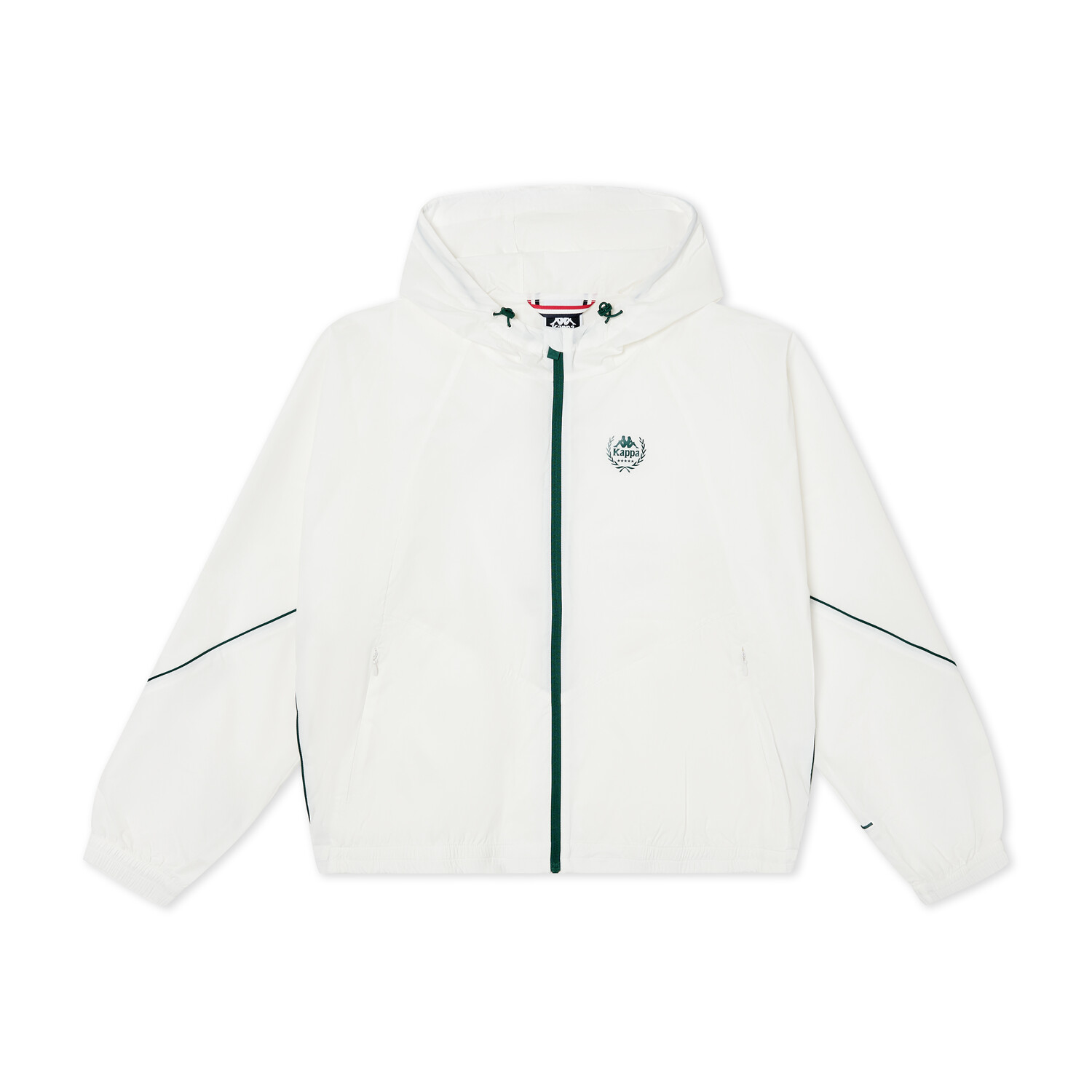 1916 Ветровки женские белый - 012 Kappa 
1916 Ветровки женские белый - 012 Kappa
