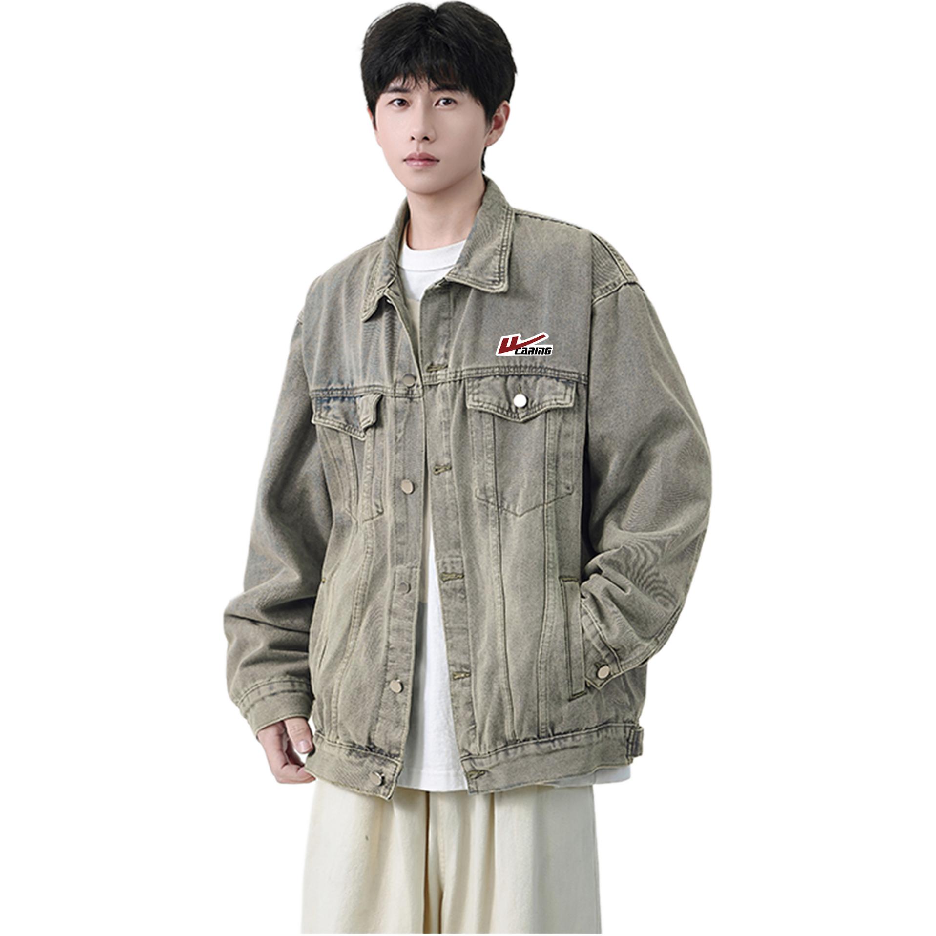 Джинсовая куртка Unisex Lapel Moderate Others WARRIOR, желтый mud (diy badge)
Джинсовая куртка Unisex Lapel Moderate Others WARRIOR, желтый mud (diy badge)