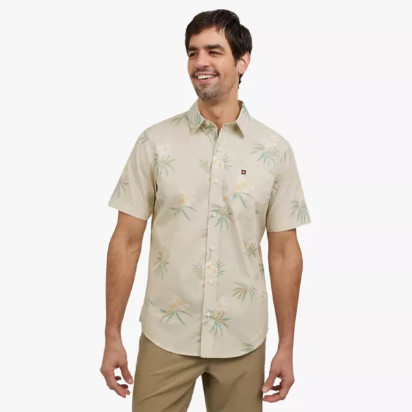 Мужская рубашка с коротким рукавом на пуговицах Quiksilver, цвет silver birch
Мужская рубашка с коротким рукавом на пуговицах Quiksilver, цвет silver birch