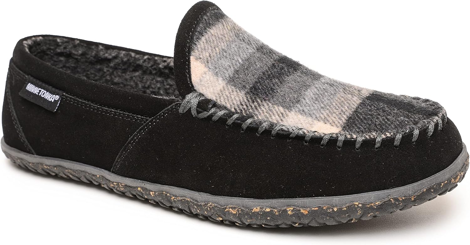 Мужские мокасины Minnetonka Tilden из замши для дома и улицы, черный
Мужские мокасины Minnetonka Tilden из замши для дома и улицы, черный