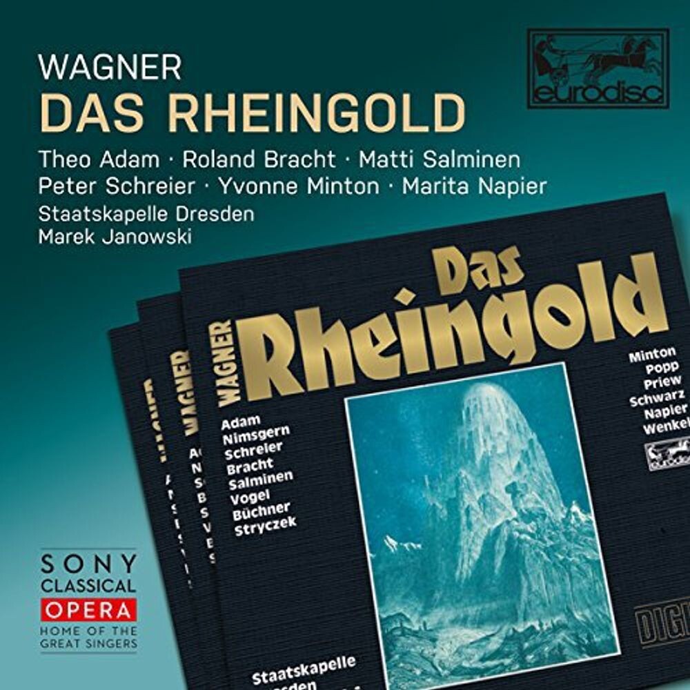 Диск CD Wagner: Das Rheingold - Richard Wagner
Диск CD Wagner: Das Rheingold - Richard Wagner