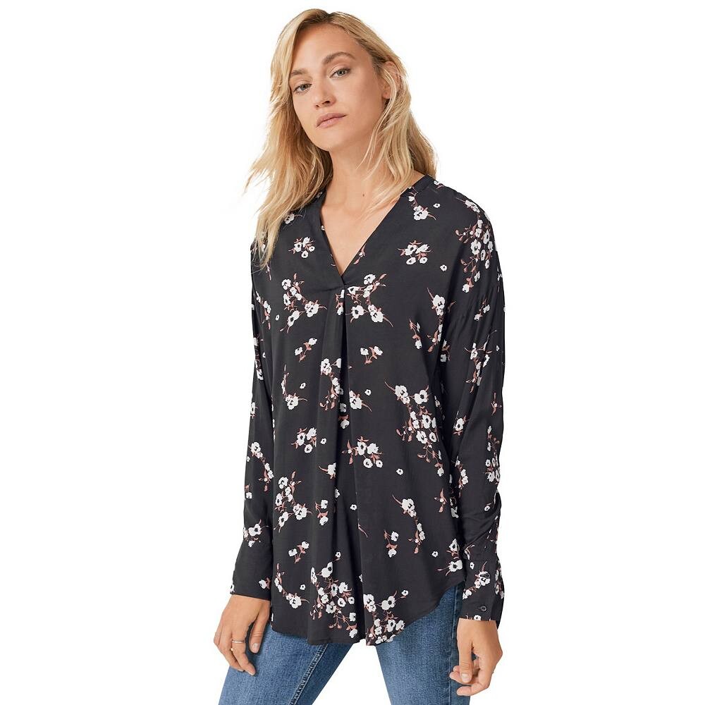 Женская туника больших размеров Ellos с v-образным вырезом и вырезом, цвет Black White Floral
Женская туника больших размеров Ellos с v-образным вырезом и вырезом, цвет Black White Floral