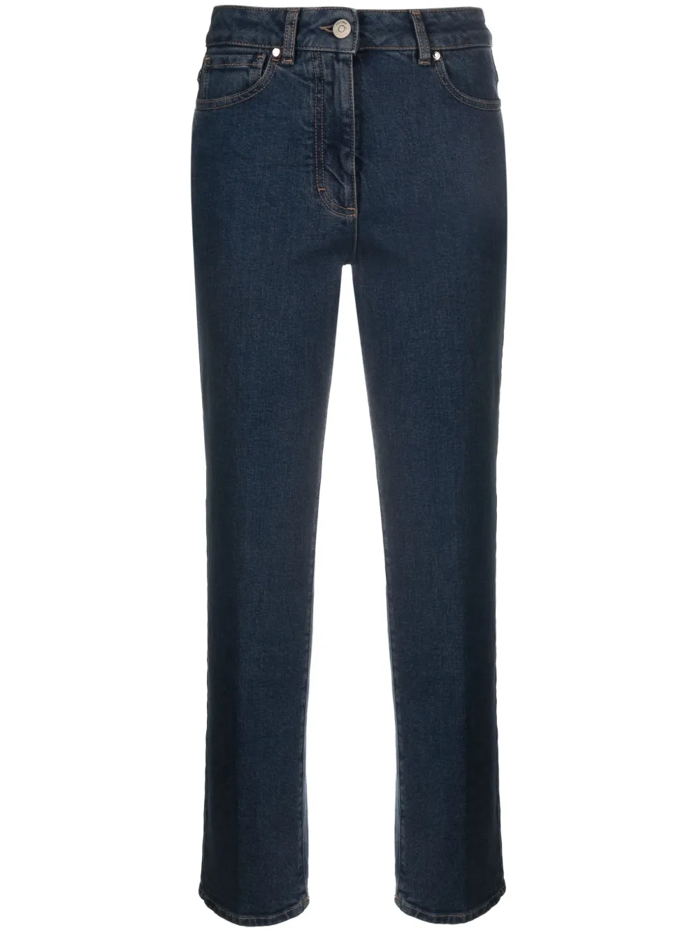 Прямые джинсы с логотипом Peserico, синий
Прямые джинсы с логотипом Peserico, синий