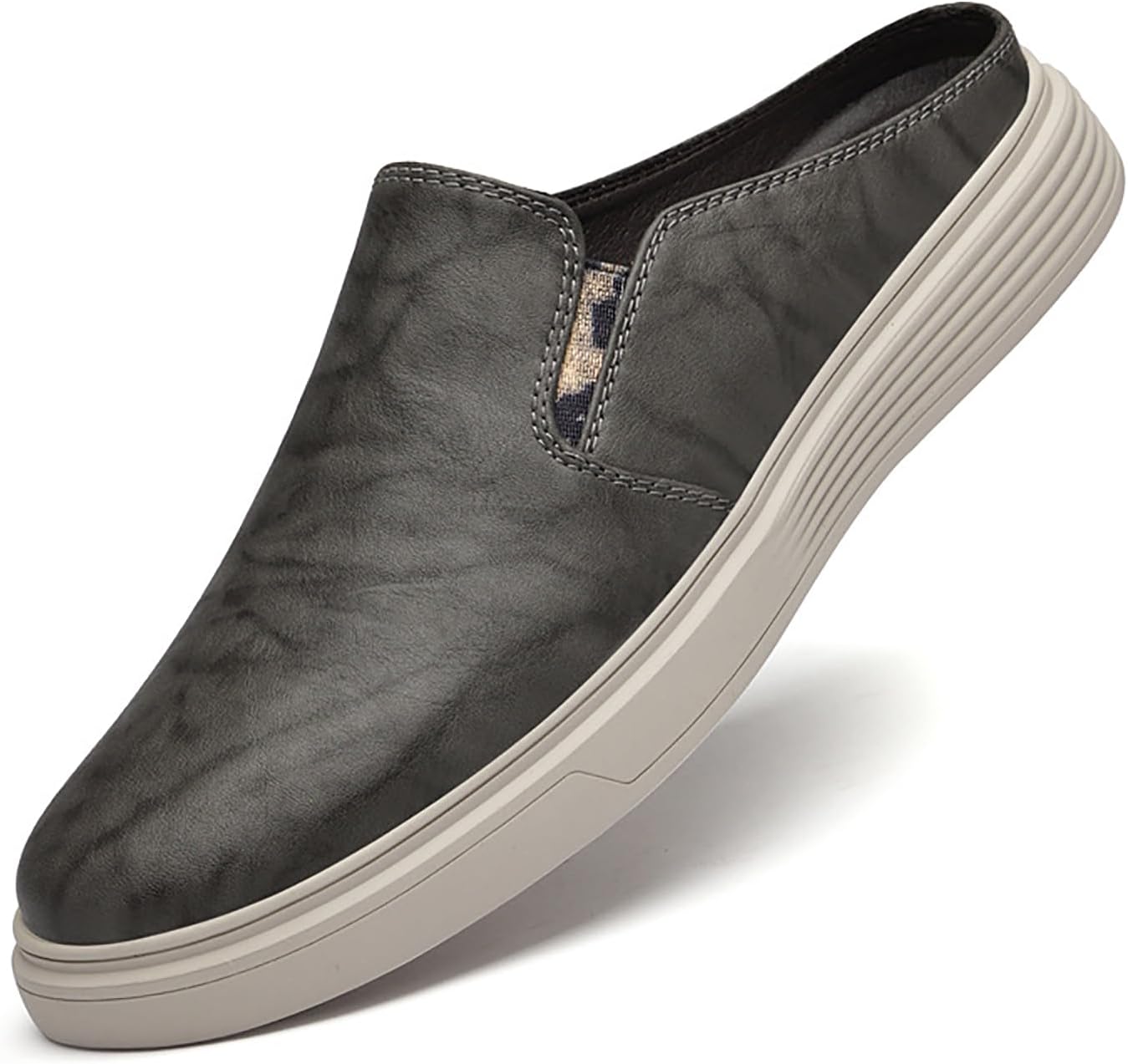 Мужские сабо EGEBS из натуральной кожи, слипоны, комфортные мягкие летние повседневные мюли, износостойкая подошва, для прогулок на улице и вождения, серый
Мужские сабо EGEBS из натуральной кожи, слипоны, комфортные мягкие летние повседневные мюли, износостойкая подошва, для прогулок на улице и вождения, серый