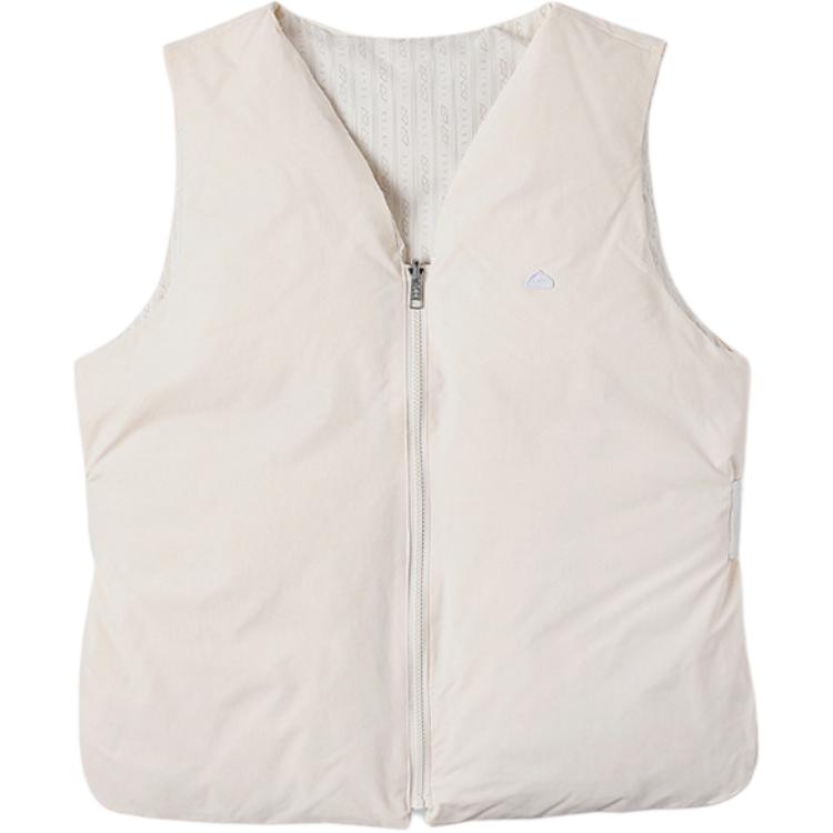 Lee Пуховик-жилет Unisex цвета Ivory с V-образным вырезом, умеренной длины, Reversible
Lee Пуховик-жилет Unisex цвета Ivory с V-образным вырезом, умеренной длины, Reversible