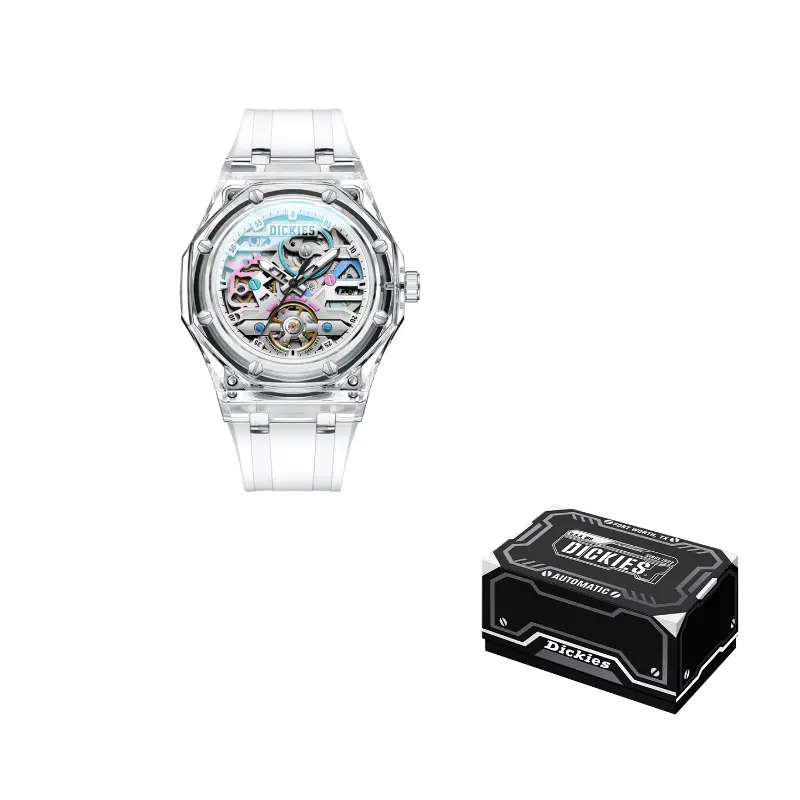 Dickies Часы Wrist Watch Mechanical Movement Silicone Strap White Dial Men's Watch, 240U60LYXCL-568P7-2SJX White Dial
Dickies Часы Wrist Watch Mechanical Movement Silicone Strap White Dial Men's Watch, 240U60LYXCL-568P7-2SJX White Dial