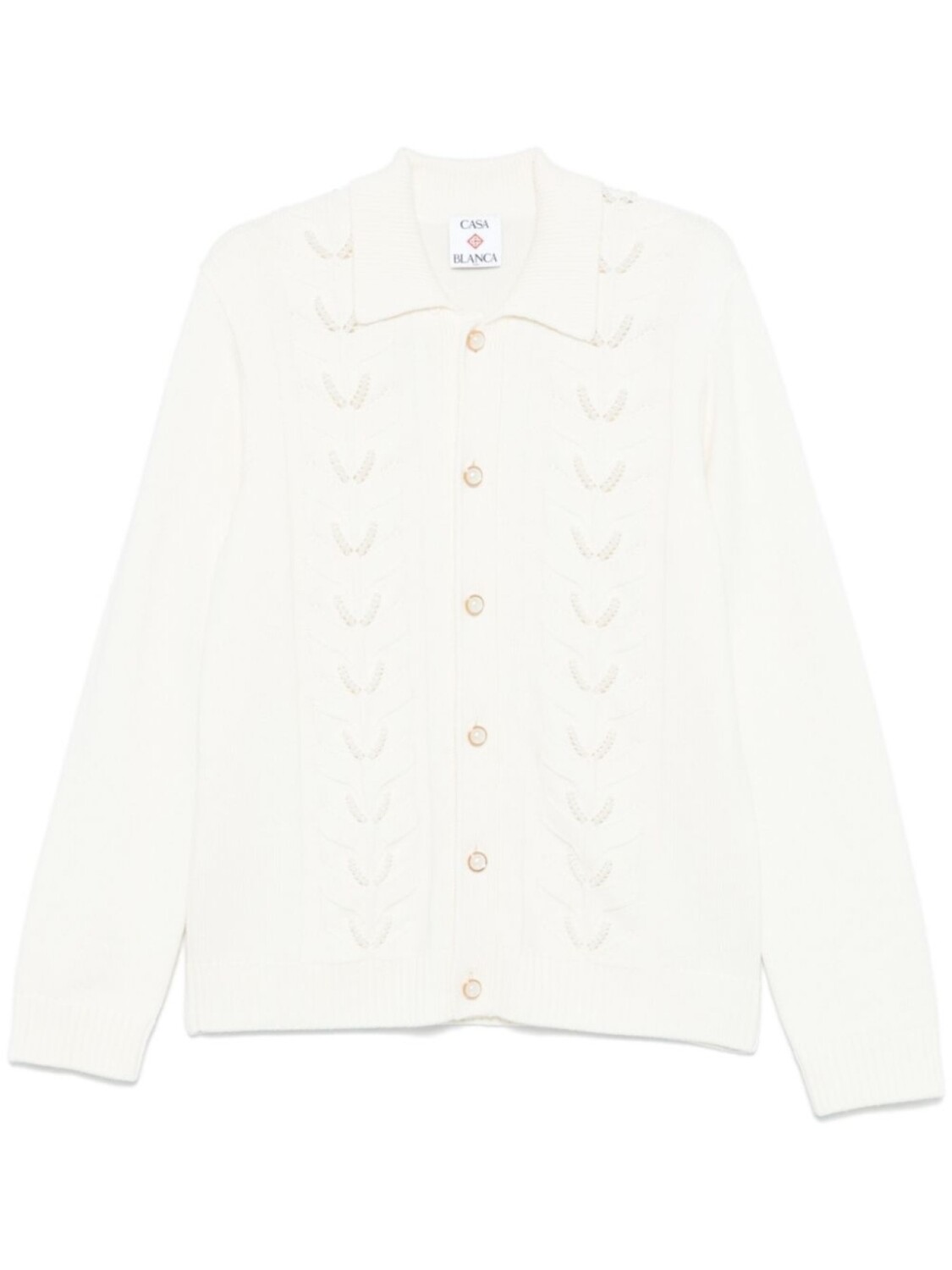 Casablanca кардиган с искусственным жемчугом, нейтральный
Casablanca кардиган с искусственным жемчугом, нейтральный