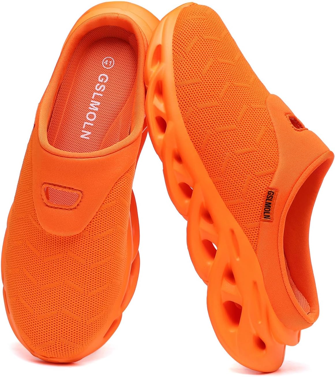 Jakcuz Men Slip On Mules Легкие кроссовки с открытой пяткой Дышащие прогулочные туфли, оранжевый
Jakcuz Men Slip On Mules Легкие кроссовки с открытой пяткой Дышащие прогулочные туфли, оранжевый