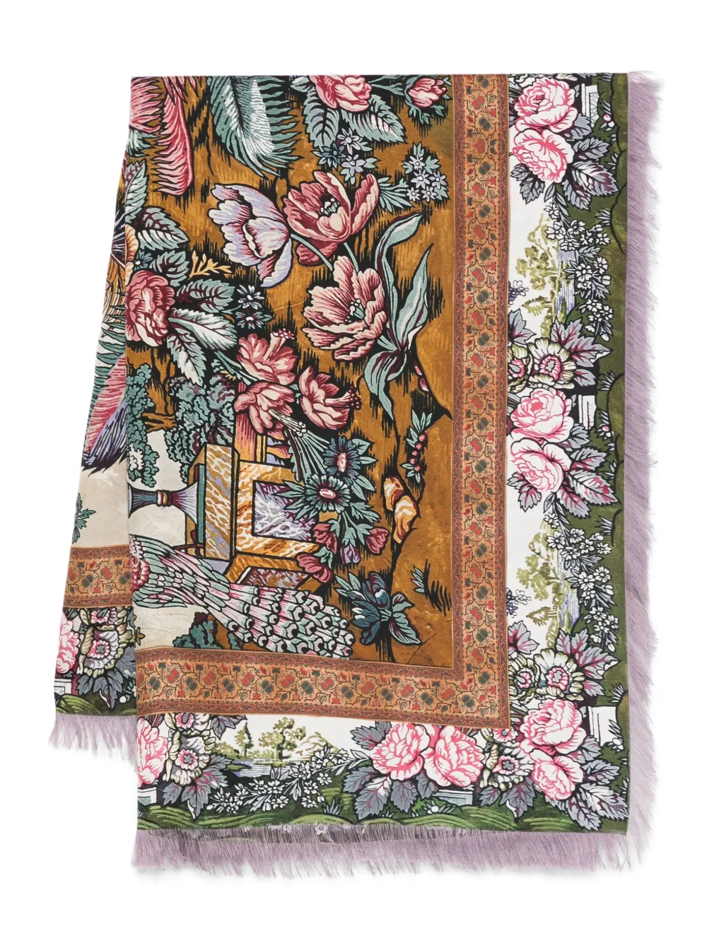 Шелковый шарф с цветочным принтом Aloeuw Pierre-Louis Mascia, нейтральный
Шелковый шарф с цветочным принтом Aloeuw Pierre-Louis Mascia, нейтральный