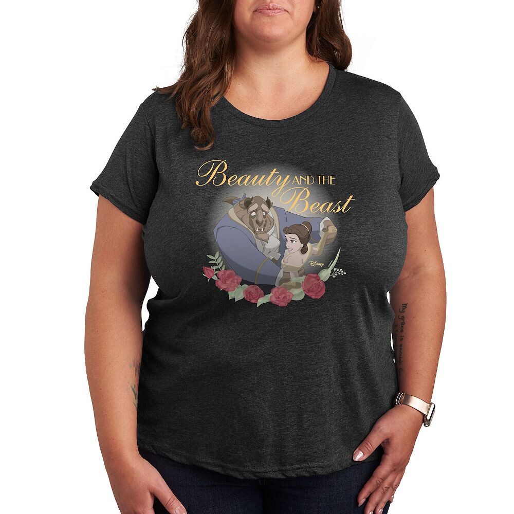 Футболка с рисунком Disney's Beauty and the Beast Plus Roses, цвет Heather Charcoal
Футболка с рисунком Disney's Beauty and the Beast Plus Roses, цвет Heather Charcoal