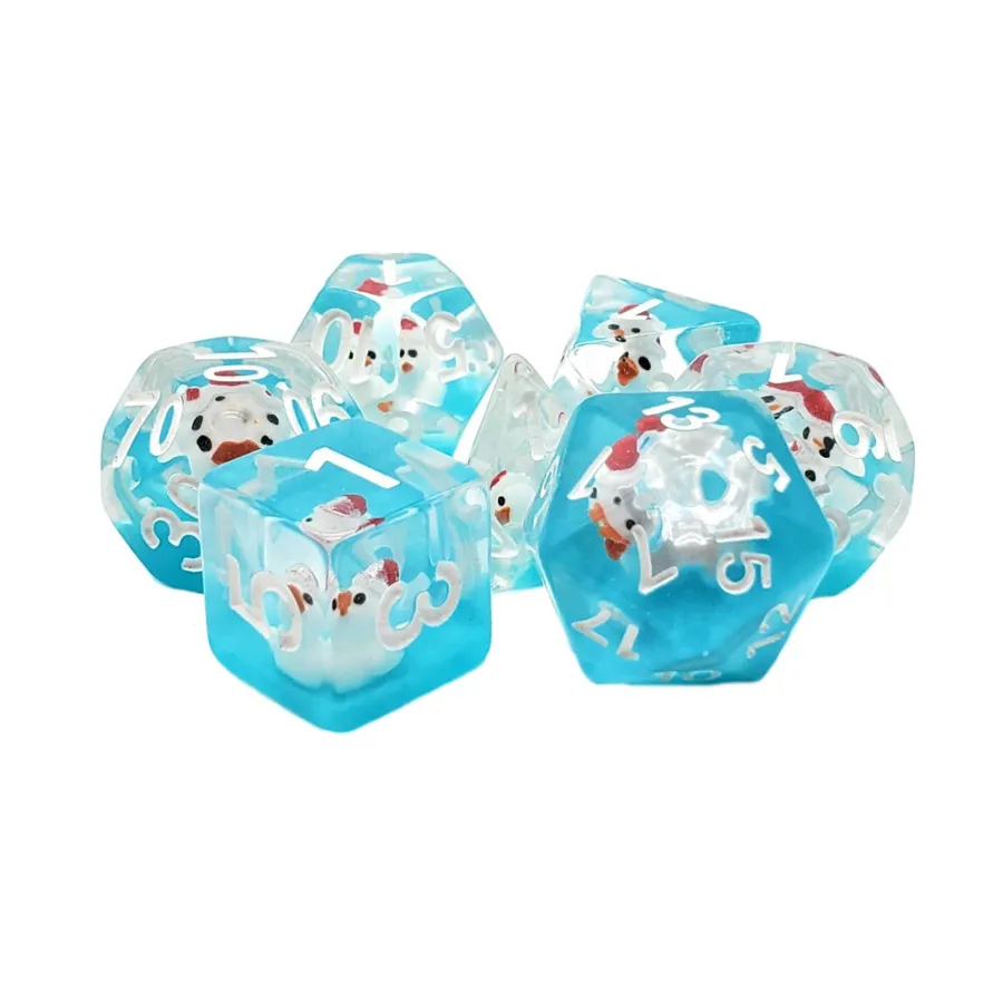 Набор Poly Set «Праздничный утенок с белым» (7) (2-е издание), Acrylic-Resin Dice - Animal Kingdom
Набор Poly Set «Праздничный утенок с белым» (7) (2-е издание), Acrylic-Resin Dice - Animal Kingdom