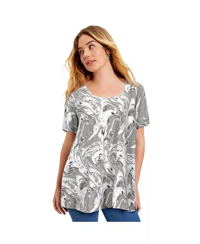 Плюс размер, июнь + футболка Vie с короткими рукавами + футболка Only June + Vie, серый
Плюс размер, июнь + футболка Vie с короткими рукавами + футболка Only June + Vie, серый