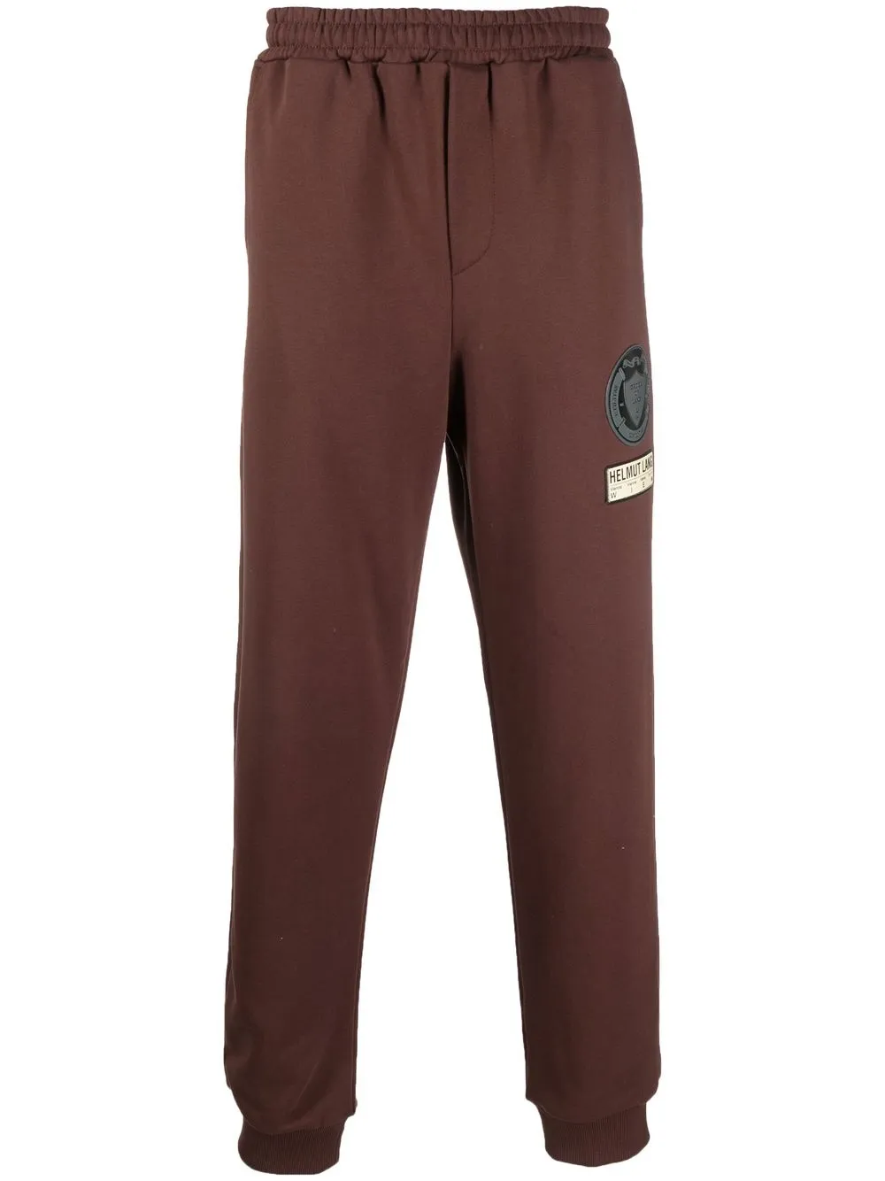 Зауженные джоггеры с нашивкой-логотипом Helmut Lang, коричневый
Зауженные джоггеры с нашивкой-логотипом Helmut Lang, коричневый