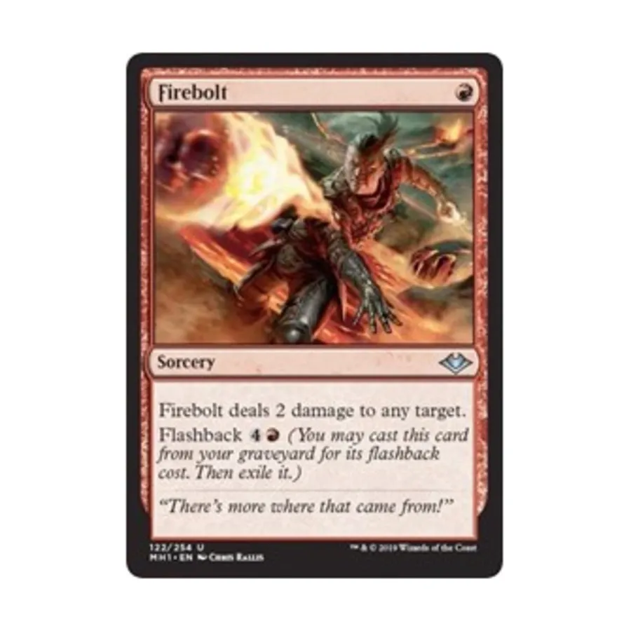 CCG Огненная стрела (U), MTG - Modern Horizons
CCG Огненная стрела (U), MTG - Modern Horizons