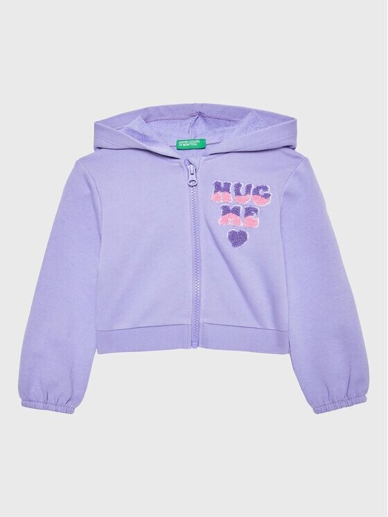 Толстовка обычного кроя United Colors Of Benetton, фиолетовый 
Толстовка обычного кроя United Colors Of Benetton, фиолетовый