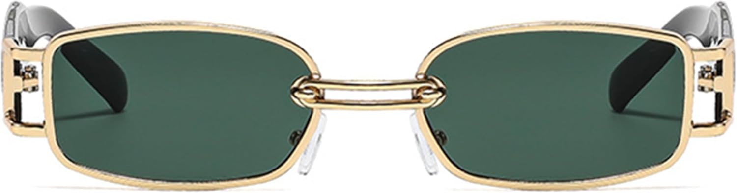 bullabulling Модные маленькие квадратные солнцезащитные очки для женщин 2026 Роскошные винтажные солнцезащитные очки в стиле панк с металлической оправой для женщин Модные солнцезащитные очки, Gold Green
bullabulling Модные маленькие квадратные солнцезащитные очки для женщин 2026 Роскошные винтажные солнцезащитные очки в стиле панк с металлической оправой для женщин Модные солнцезащитные очки, Gold Green