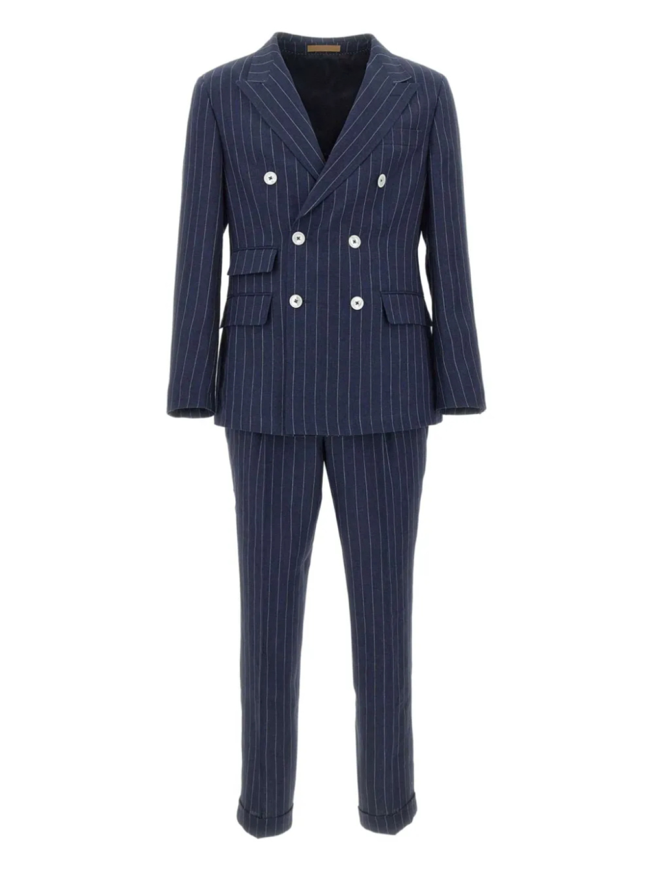 Полосатый костюм BOSS, синий
Полосатый костюм BOSS, синий