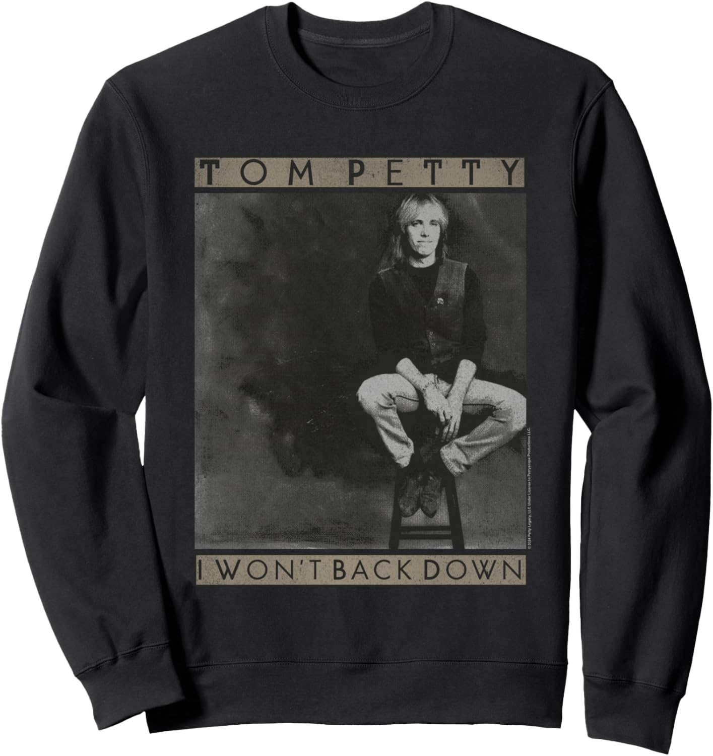 Толстовка с надписью Я не отступлю Тома Петти Popfunk, черный
Толстовка с надписью Я не отступлю Тома Петти Popfunk, черный