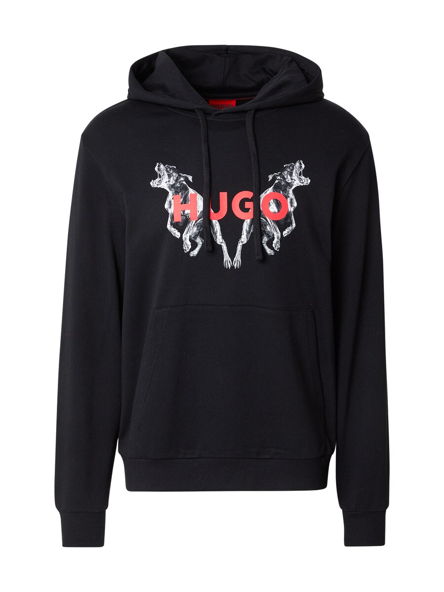 Толстовка с капюшоном HUGO Sweatshirt Dueleyo, черный 
Толстовка с капюшоном HUGO Sweatshirt Dueleyo, черный