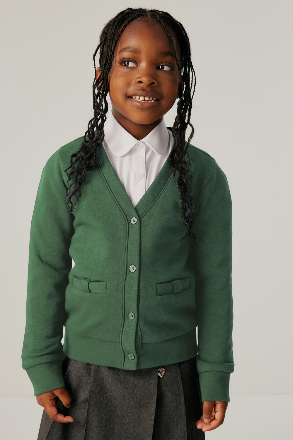 Школьный кардиган Clarks, зеленый
Школьный кардиган Clarks, зеленый