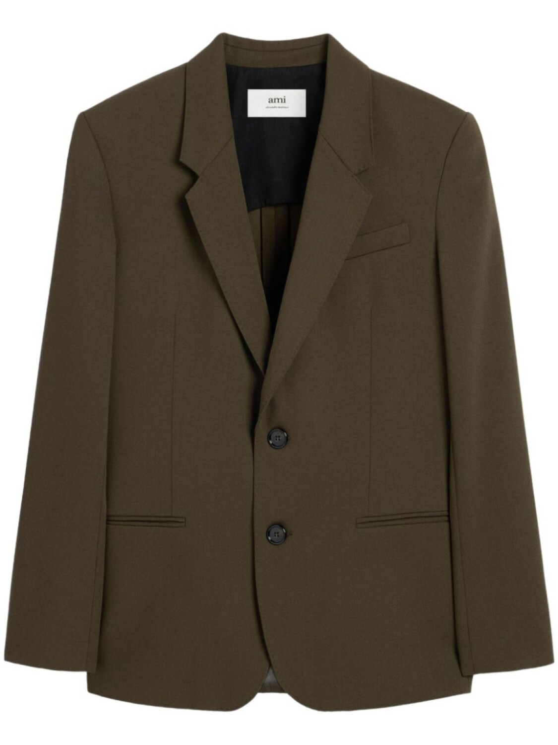 AMI Paris шерстяной пиджак, зеленый 
AMI Paris шерстяной пиджак, зеленый