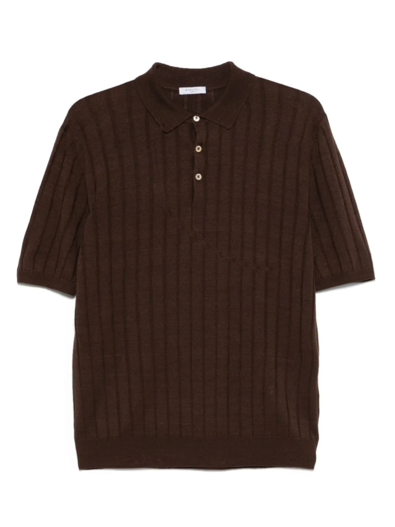 Трикотажная рубашка-поло Boglioli, коричневый
Трикотажная рубашка-поло Boglioli, коричневый
