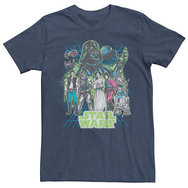 Футболка Big & Tall Star Wars Fluorescent Grid Draw Licensed Character
Футболка Big & Tall Star Wars Fluorescent Grid Draw Licensed Character