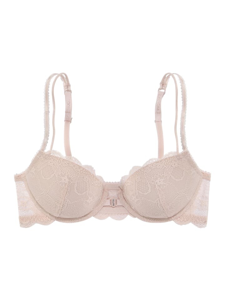 Бюстгальтер пуш-ап LASCANA, роза
Бюстгальтер пуш-ап LASCANA, роза