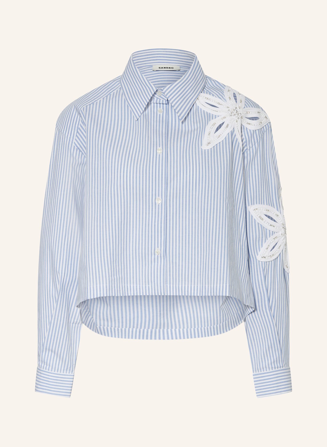 Блузка-Рубашка с драгоценными камнями Sandro, мультиколор
Блузка-Рубашка с драгоценными камнями Sandro, мультиколор