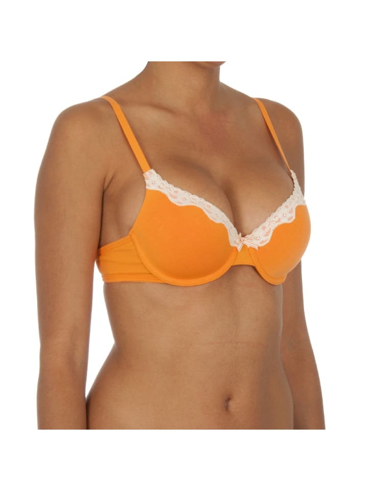 Бюстгальтер на косточках Tommy Hilfiger Underwear, оранжевый 
Бюстгальтер на косточках Tommy Hilfiger Underwear, оранжевый