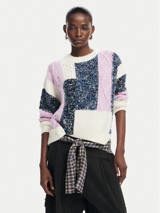 Свитер обычного кроя Desigual, мультиколор
Свитер обычного кроя Desigual, мультиколор