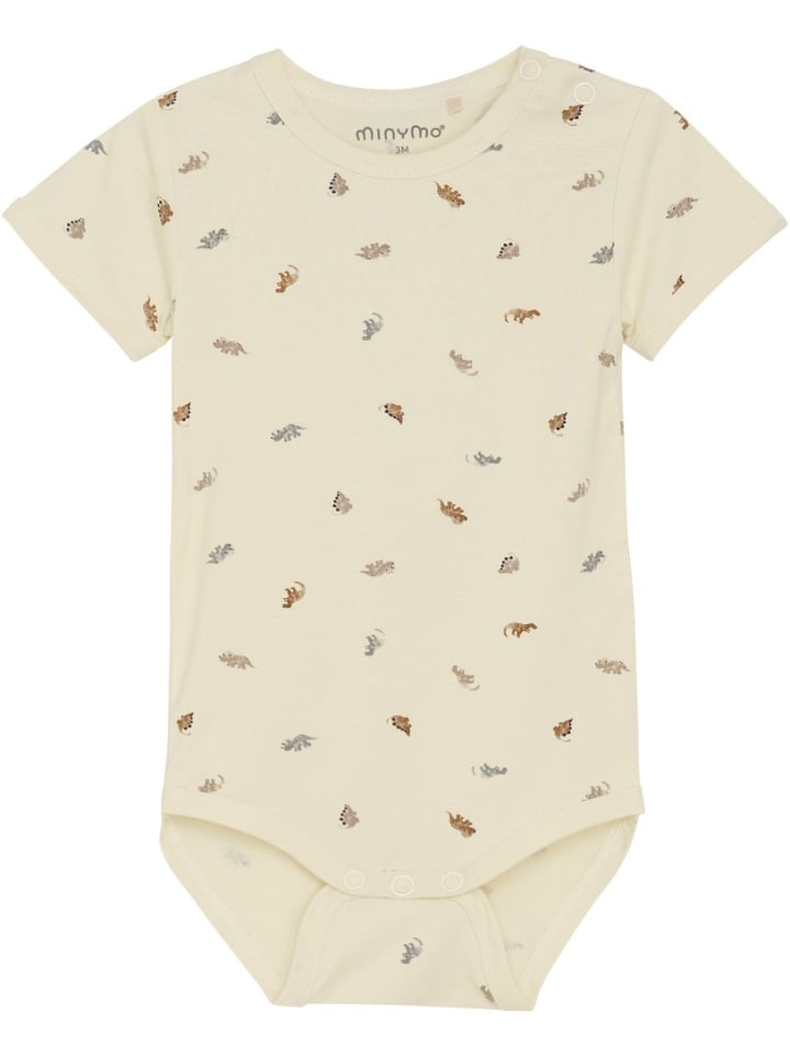 Minymo Детский боди с короткими рукавами "Body SS" серого цвета
Minymo Детский боди с короткими рукавами "Body SS" серого цвета