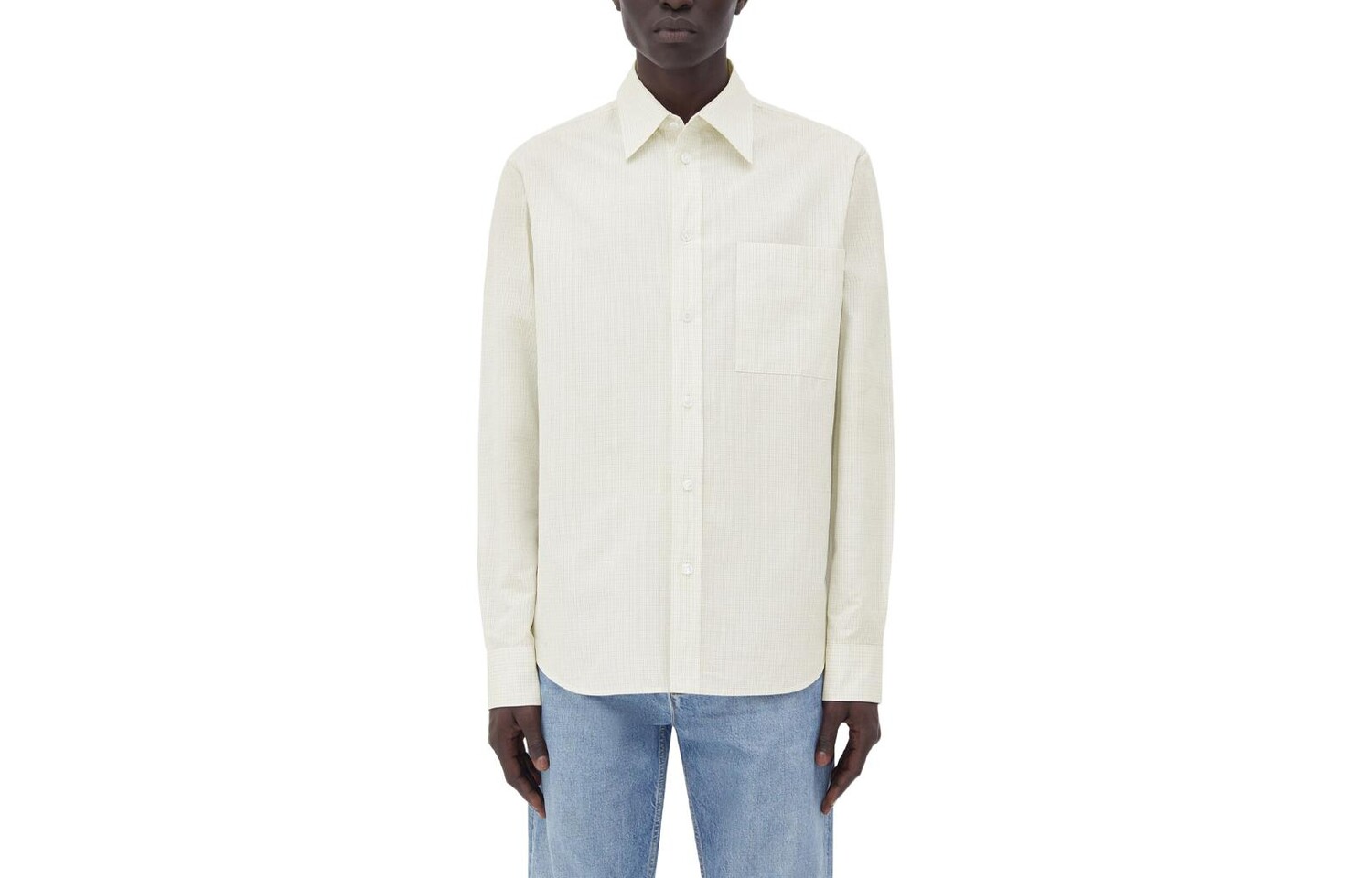 Рубашка мужская бежевая Bottega Veneta, бежевый
Рубашка мужская бежевая Bottega Veneta, бежевый