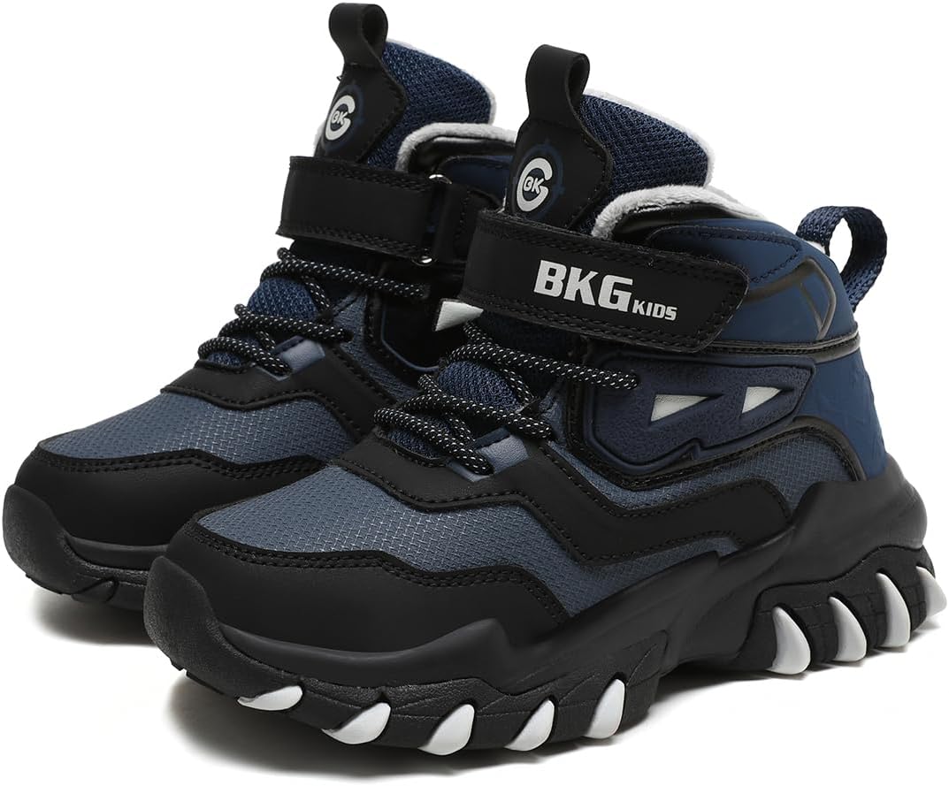 Детские снежные ботинки с складными шипами, противоскользящие, утепленные, регулируемые на липучке, водонепроницаемые зимние ботинки для мальчиков и девочек BKGywcs, Navy/Black
Детские снежные ботинки с складными шипами, противоскользящие, утепленные, регулируемые на липучке, водонепроницаемые зимние ботинки для мальчиков и девочек BKGywcs, Navy/Black