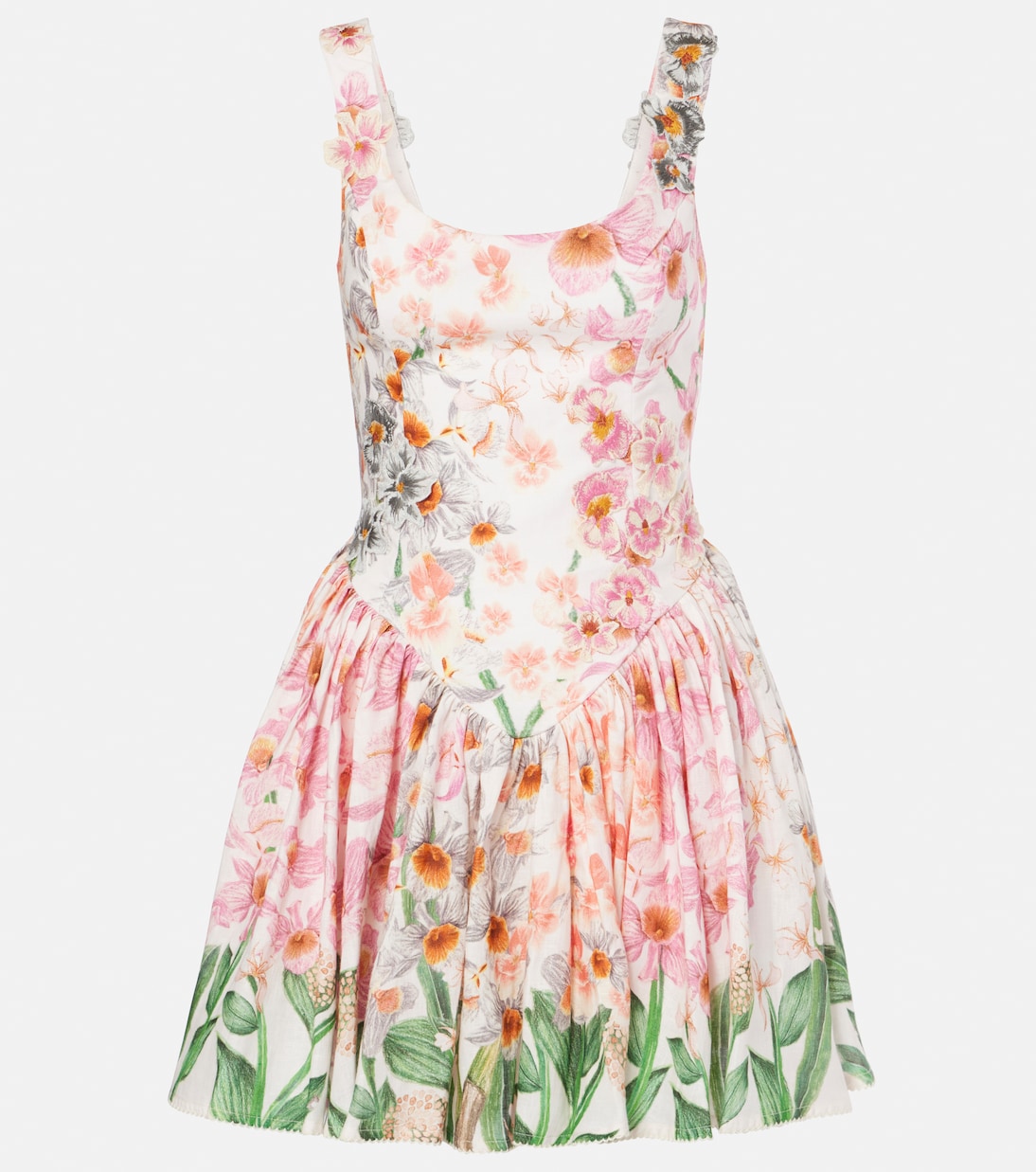 Льняное мини-платье Pluma Jardinera Agua by Agua Bendita, Jardinera
Льняное мини-платье Pluma Jardinera Agua by Agua Bendita, Jardinera