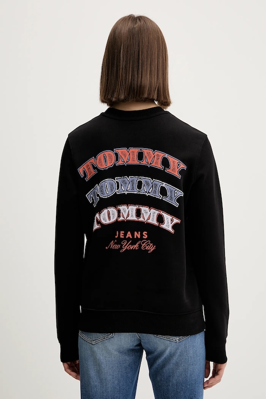 Хлопковая толстовка Tommy Jeans, черный
Хлопковая толстовка Tommy Jeans, черный