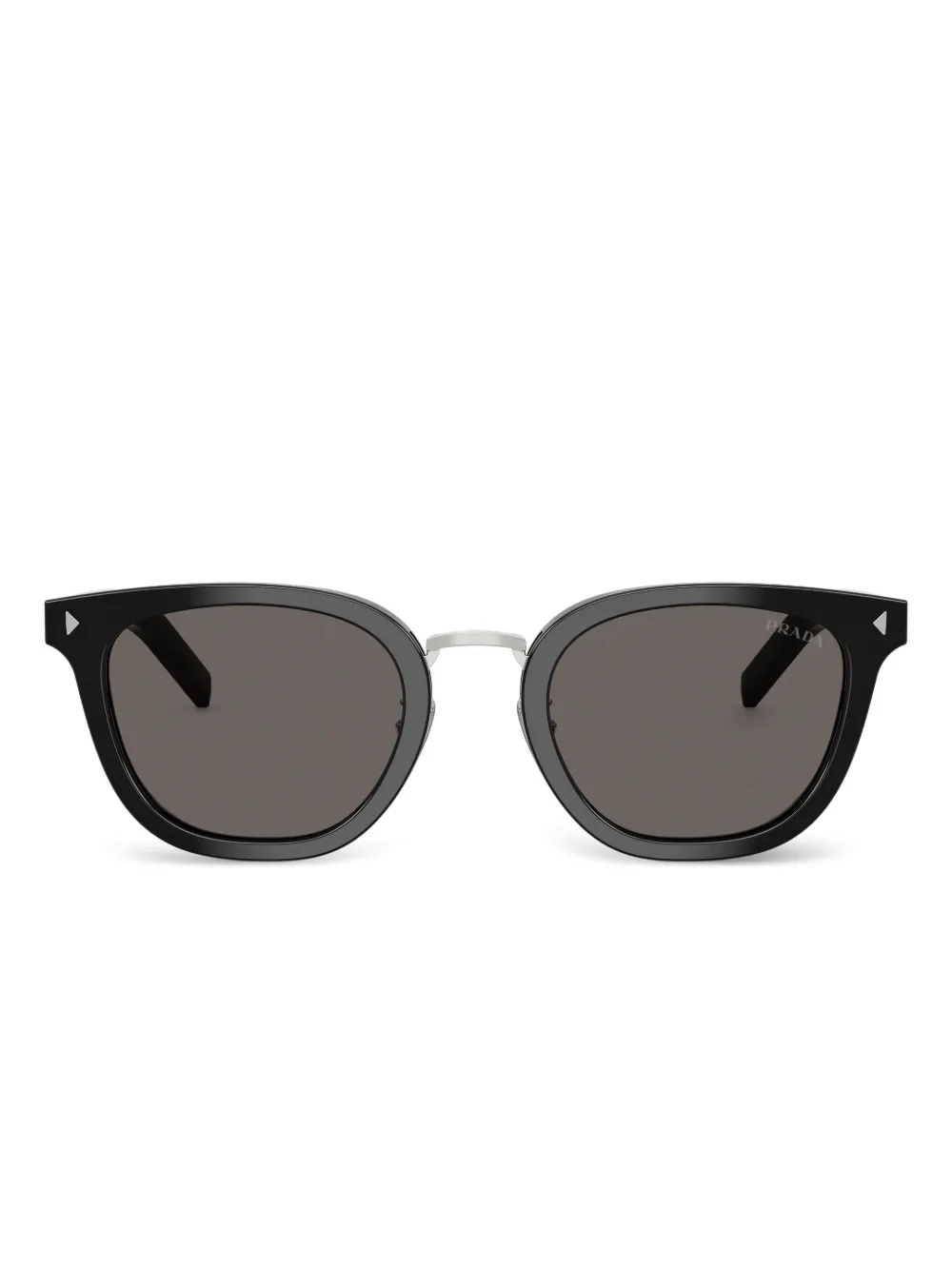 Солнцезащитные очки в круглой оправе Prada, черный
Солнцезащитные очки в круглой оправе Prada, черный
