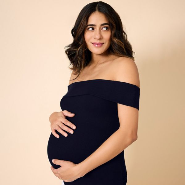 Беременная блузка с открытыми плечами Motherhood, черный
Беременная блузка с открытыми плечами Motherhood, черный