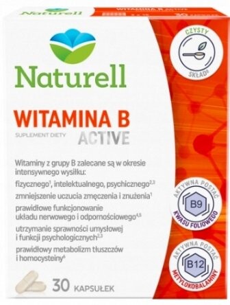 USP Zdrowie, Naturell, активный Витамин B, 30 капсул.
USP Zdrowie, Naturell, активный Витамин B, 30 капсул.