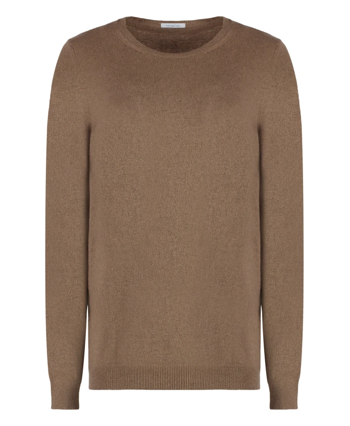 Кашемировый свитер в рубчик Malo, коричневый
Кашемировый свитер в рубчик Malo, коричневый