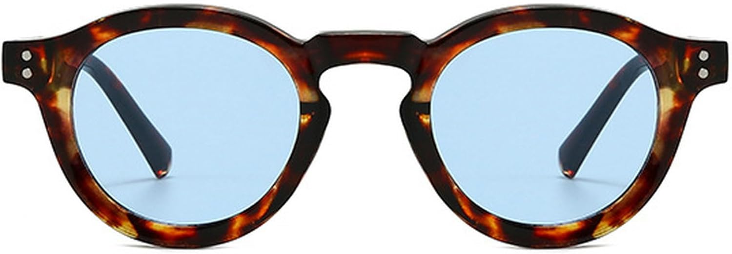 Модные круглые солнцезащитные очки для женщин и мужчин с заклепками, солнцезащитные очки с защитой от УФ-излучения UV400, роскошные женские солнцезащитные очки цвета шампанского mincl, Leopard Blue
Модные круглые солнцезащитные очки для женщин и мужчин с заклепками, солнцезащитные очки с защитой от УФ-излучения UV400, роскошные женские солнцезащитные очки цвета шампанского mincl, Leopard Blue