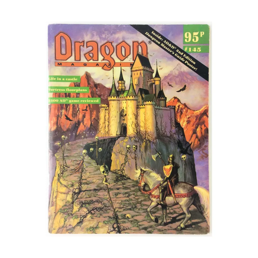 Журнал #145 "Halls of Glory, Holding Down the Fort, Strongholds Three", Dragon Magazine (UK Edition) #101 - #150
Журнал #145 "Halls of Glory, Holding Down the Fort, Strongholds Three", Dragon Magazine (UK Edition) #101 - #150