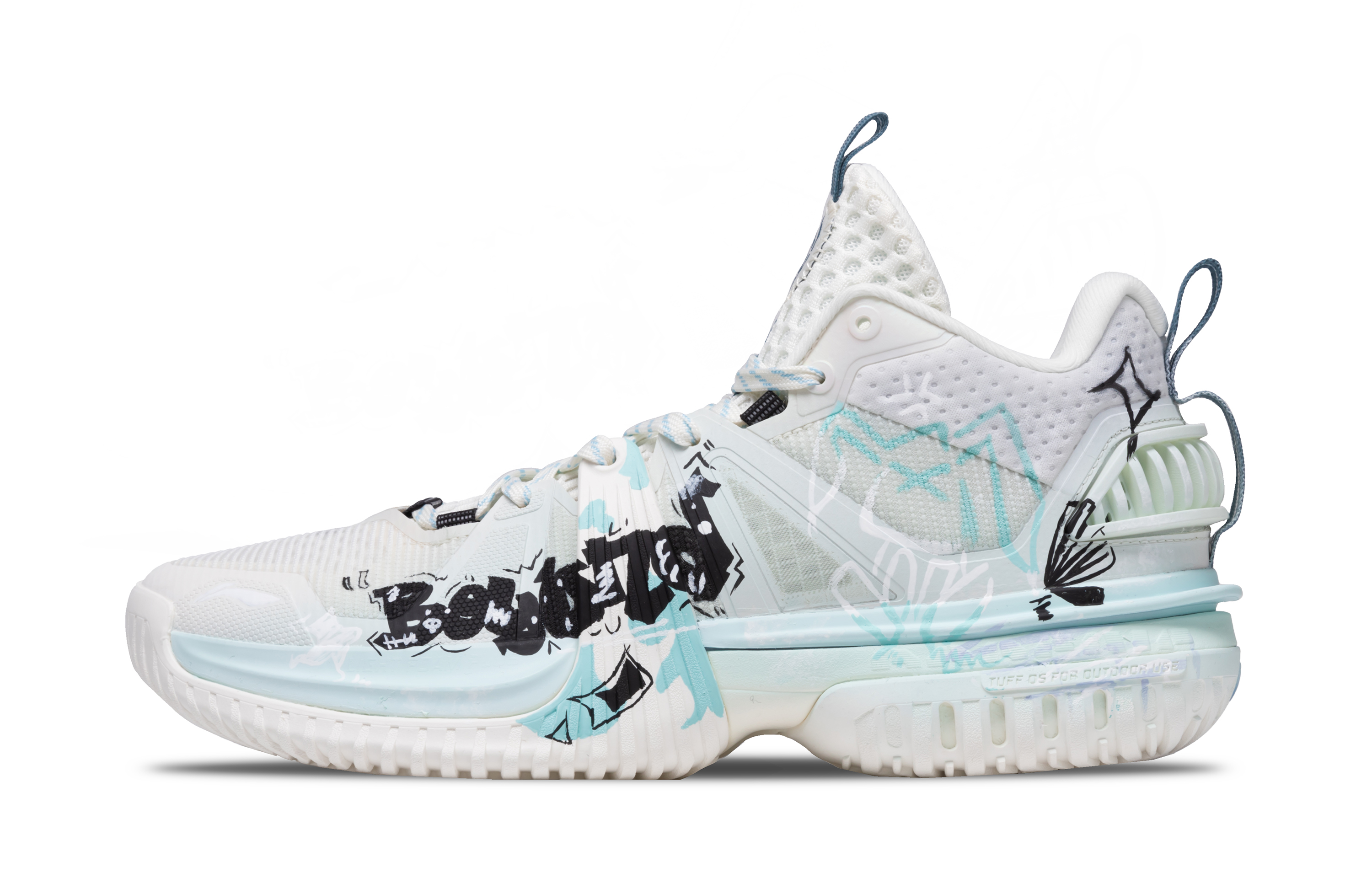 LINING Баскетбольные кроссовки Storm 2024 Shock Absorbers с противоскользящим покрытием, износостойкие, низкие, мужские, цвет белый, голубой
LINING Баскетбольные кроссовки Storm 2024 Shock Absorbers с противоскользящим покрытием, износостойкие, низкие, мужские, цвет белый, голубой