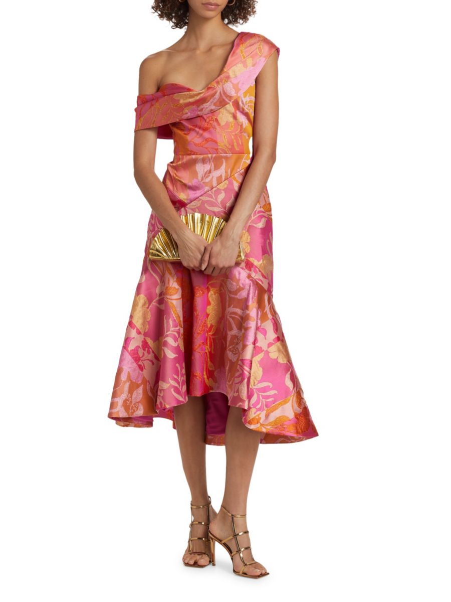 Асимметричное коктейльное платье Drew Theia, цвет Pink Multicolor
Асимметричное коктейльное платье Drew Theia, цвет Pink Multicolor