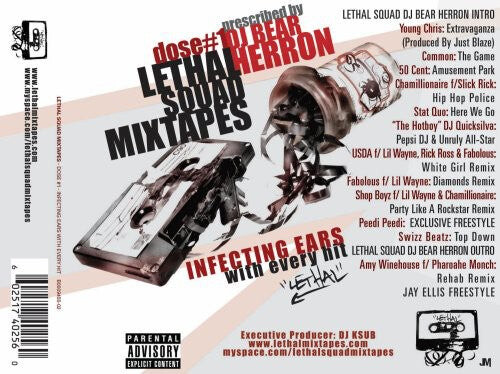 CD диск Lethal Mixtape: Dose #1 - Infecting Ears / Various: Lethal Mixtape: Dose #1 - Infecting Ears With Every Hit
CD диск Lethal Mixtape: Dose #1 - Infecting Ears / Various: Lethal Mixtape: Dose #1 - Infecting Ears With Every Hit
