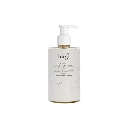 Hagi Натуральный гель для душа для интимной гигиены для женщин с молочной кислотой, экстрактами льна и хлопка, сбалансированный PH, 300 мл
Hagi Натуральный гель для душа для интимной гигиены для женщин с молочной кислотой, экстрактами льна и хлопка, сбалансированный PH, 300 мл