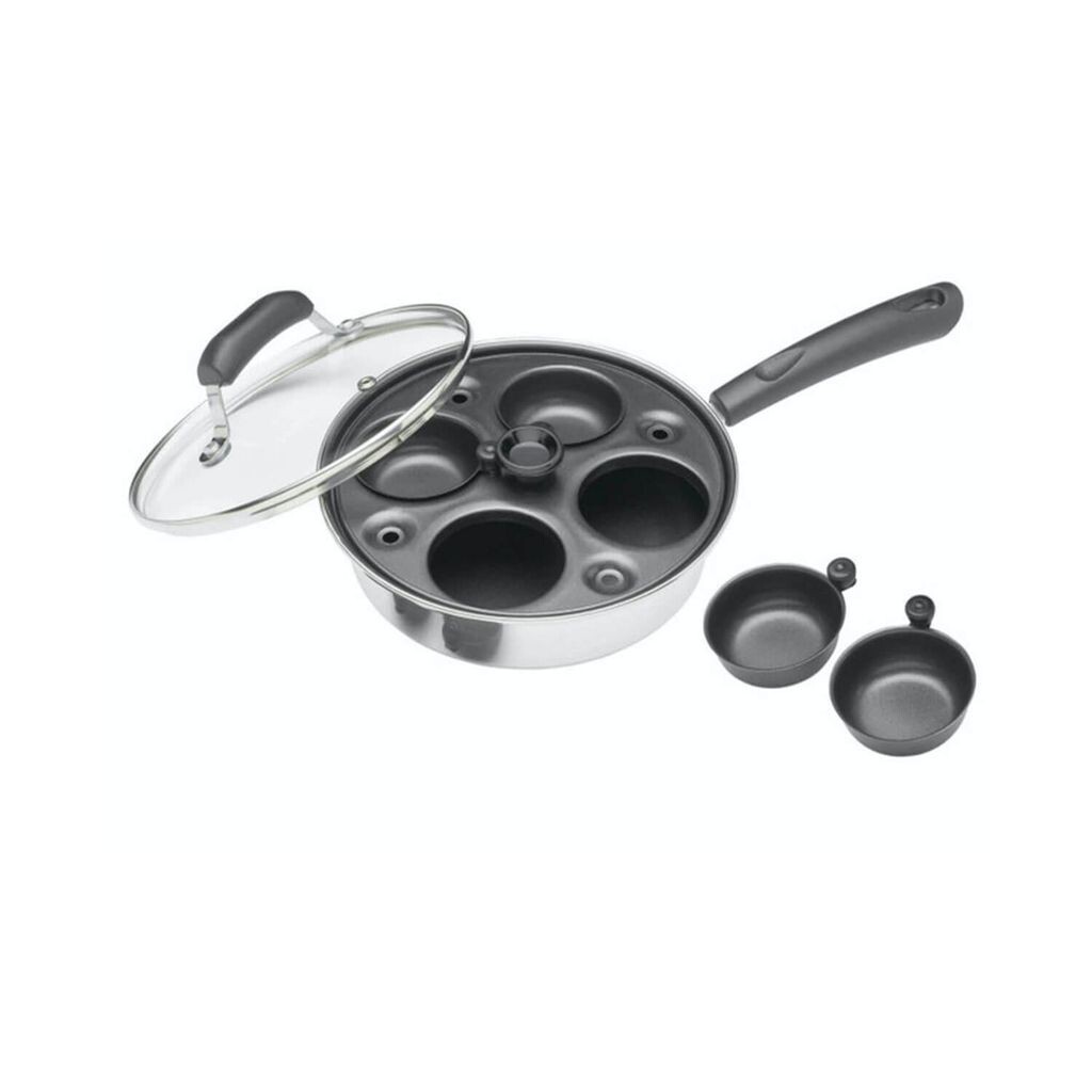 KitchenCraft - Яйцо-браконьер с четырьмя отверстиями, углеродистая сталь с алюминиевым покрытием Kitchen Craft, серый
KitchenCraft - Яйцо-браконьер с четырьмя отверстиями, углеродистая сталь с алюминиевым покрытием Kitchen Craft, серый