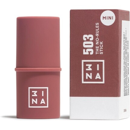 3INA MAKEUP The No-Rules Stick 503 Nude Blush Stick для глаз, губ и щек с гиалуроновой кислотой Cream Blush 503 Nude Mini Mini
3INA MAKEUP The No-Rules Stick 503 Nude Blush Stick для глаз, губ и щек с гиалуроновой кислотой Cream Blush 503 Nude Mini Mini