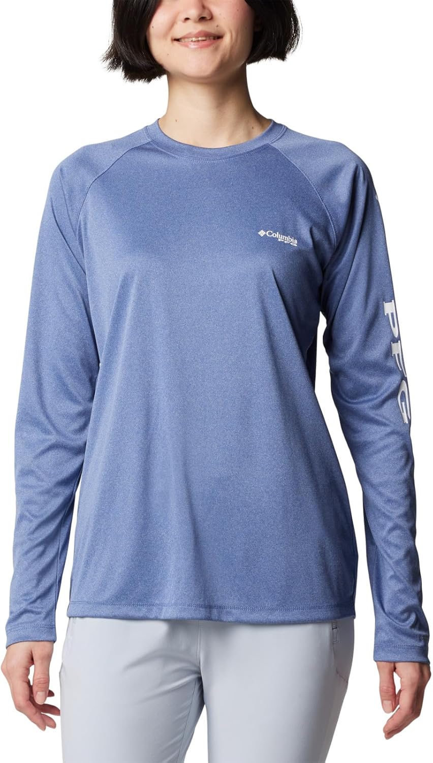 Columbia Women's Tidal Tee II худи с длинным рукавом, Bluebell Heather/White Logo
Columbia Women's Tidal Tee II худи с длинным рукавом, Bluebell Heather/White Logo