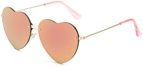 Солнцезащитные очки в форме сердца 2027 года, металлические, для женщин, модные, без оправы, с прозрачными линзами LOVE, защита от УФ-излучения UV400 MTZJH, Gold Pink Mirror
Солнцезащитные очки в форме сердца 2027 года, металлические, для женщин, модные, без оправы, с прозрачными линзами LOVE, защита от УФ-излучения UV400 MTZJH, Gold Pink Mirror